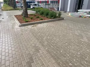 BRUĢA SEGUMA 1100 M2 UN ATBALSTSIENU IZBŪVE RIMI BĀZĒ