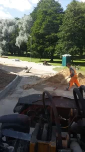 GAISMAS IELA 4, KULDĪGA. BRUĢĒTA IEKŠPAGALMA IZBŪVE 400M2