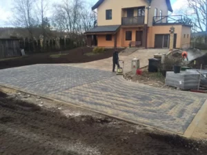 Bruģēšana. Privāts objekts.