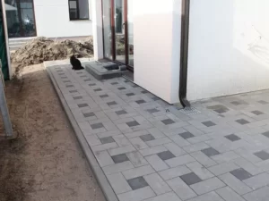 Bruģēšana. Privāts objekts