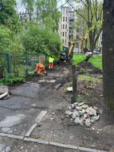 Šķembota ceļa izbūve 200m2