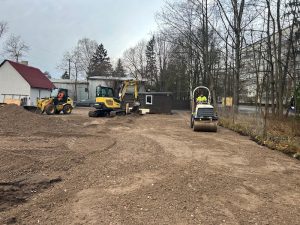 Šķembota stāvlaukuma izbūve 900m2
